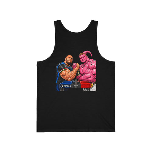 TOPRILLA Armwrestling Tank Top – Gladiator vs Pink Monster Edition
